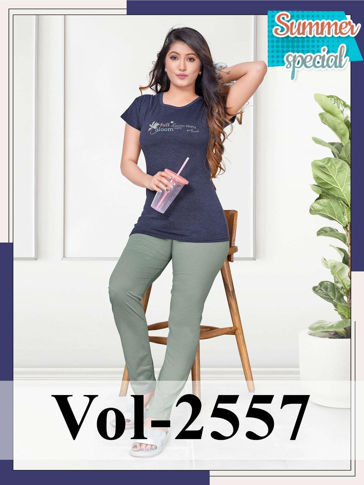 Summer Special Vol 2557 Plain Night Suits Catalog
